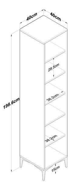 Ormarić Sipode (bijela)