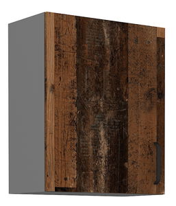 Felső konyheszekrény Oldie 60 G-72 1F (Antracit + Old style)