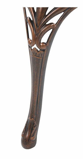 Set vrtnih stolica 2 kom. LIZZI (aluminij) (smeđa)