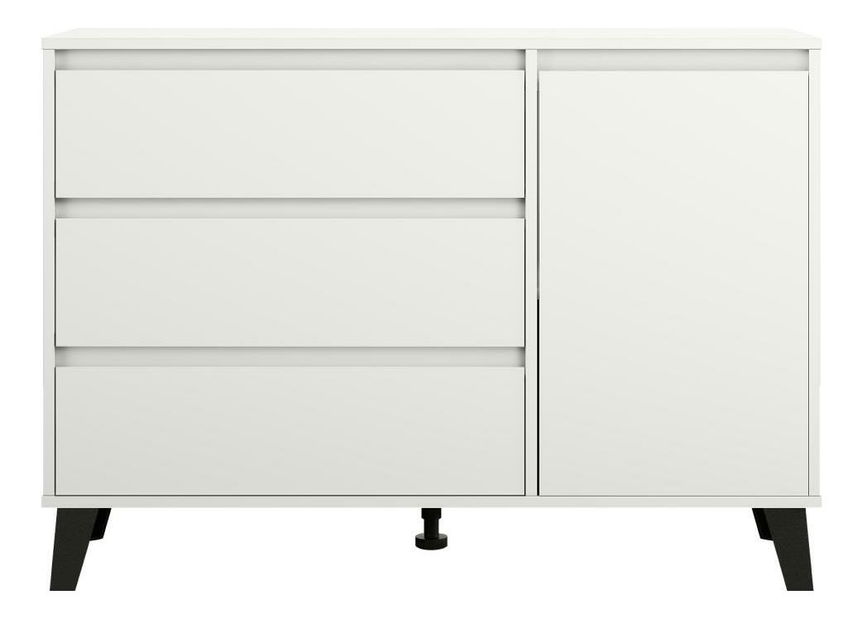 Comodă Brisas 1 (alb + negru) 