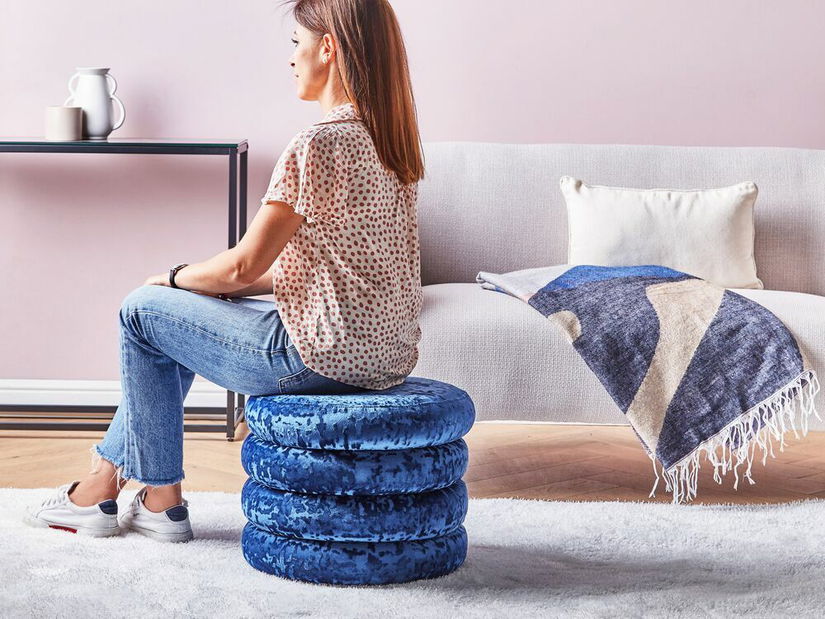 Taburetka Brew (modrá)