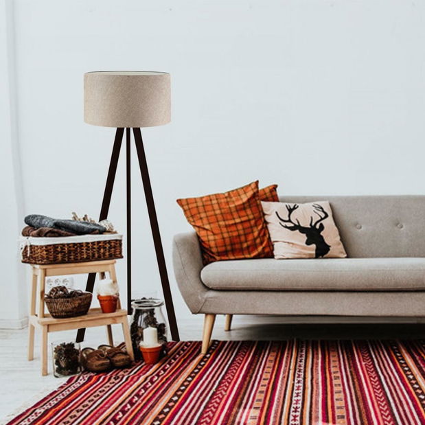 Podna svjetiljka Amorekko 5 (bež + crna)