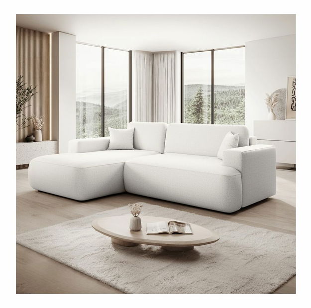 Sarokkanapé VARY (fehér) (B)