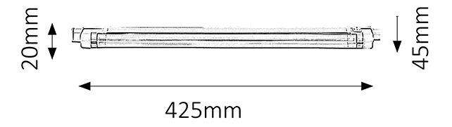 Podhľadové svietidlo Slim 2342 (biela)
