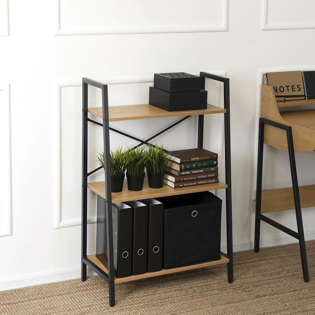 Raft Vencer (stejar auriu + negru) 