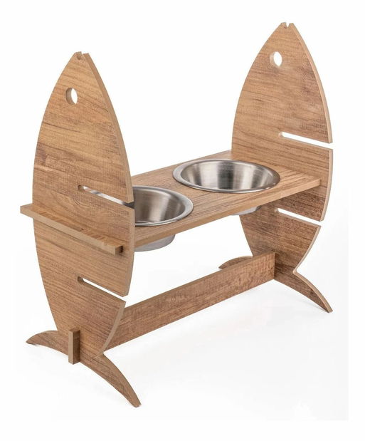 Súprava misiek pre domáce zviera Apia 4 (prírodná)