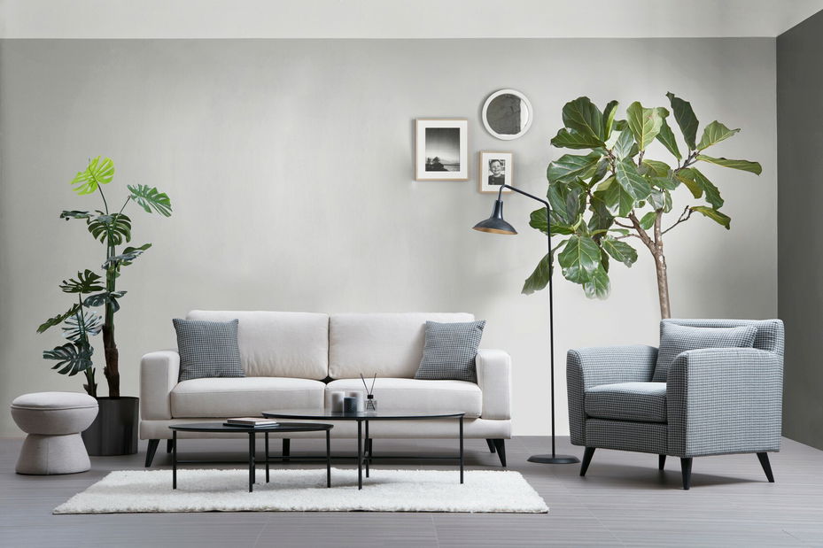 Háromszemélyes kanapé Noro (bézs)