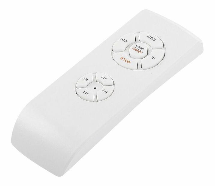 Stropný ventilátor so svetlom Astrine (biela)