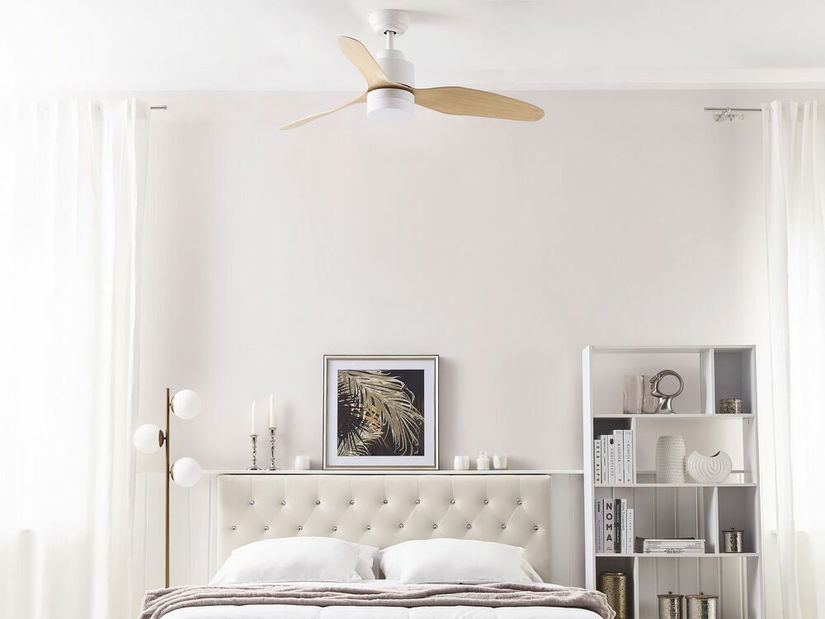 Mennyezeti ventilátor lámpával Astrine (fehér)