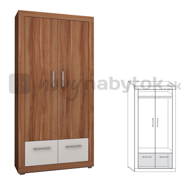 Šatníková skriňa Viki VIK-05 2