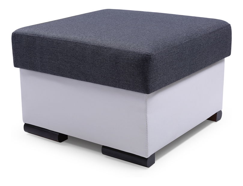 Taburete Elden (gri închis + alb)