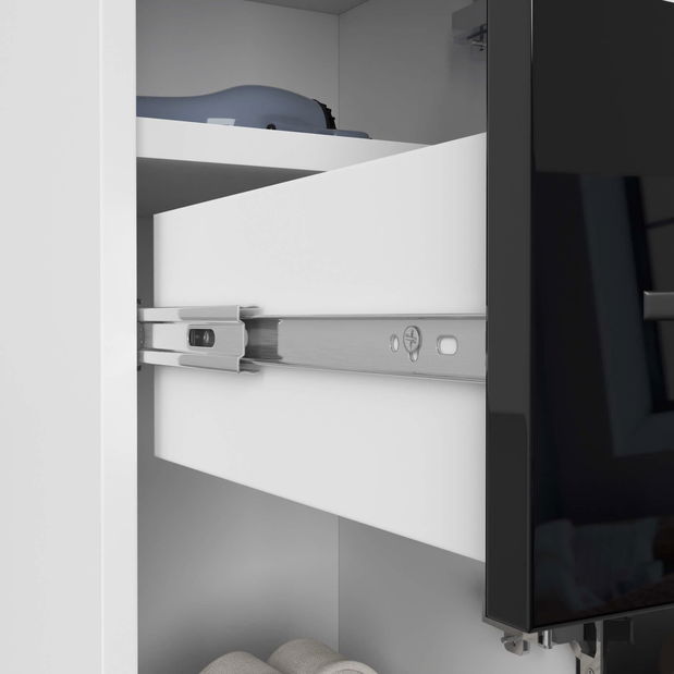 Ormarić za kupaonicu Farid TYP6 (crni sjaj)