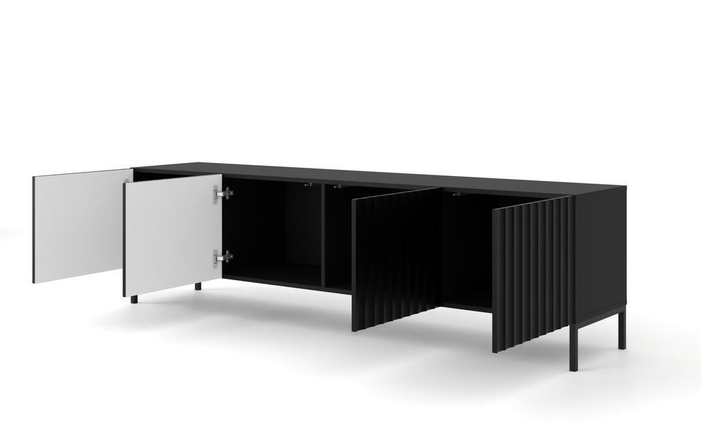 Masă TV 200 4D Warsaw (Negru)