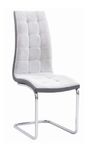 Scaun de sufragerie Santa new (gri deschis + gri închis)