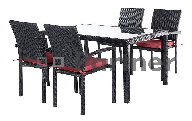 Záhradná zostava Gdansk II 1+4 (um. Ratan)