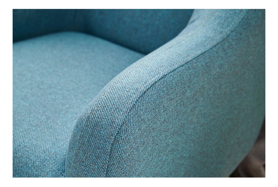 Kreslo Revosatta (tyrkysová + čierna)