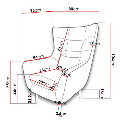 Fotoliu Fendora (Alfa 01)