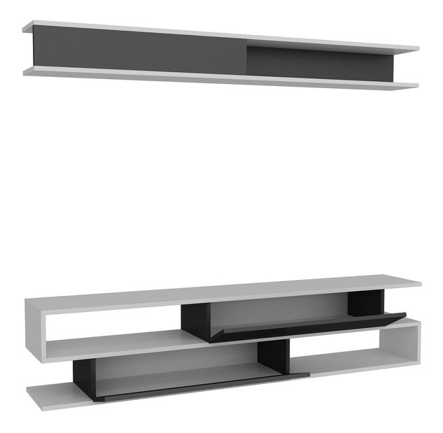Mobilier living Simpsonic (Alb + Negru) 