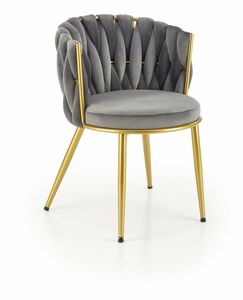 Scaun de sufragerie King (gri)