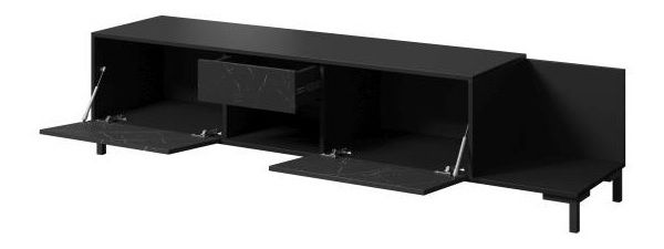 TV stolík Mardell (čierna)