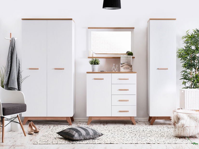 Komoda Balones BG08 (biela + dub)