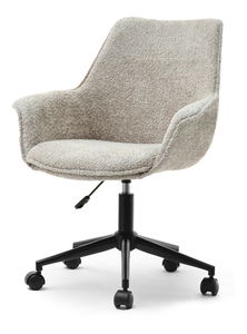 Uredska fotelja Omarkote (bež + crna)