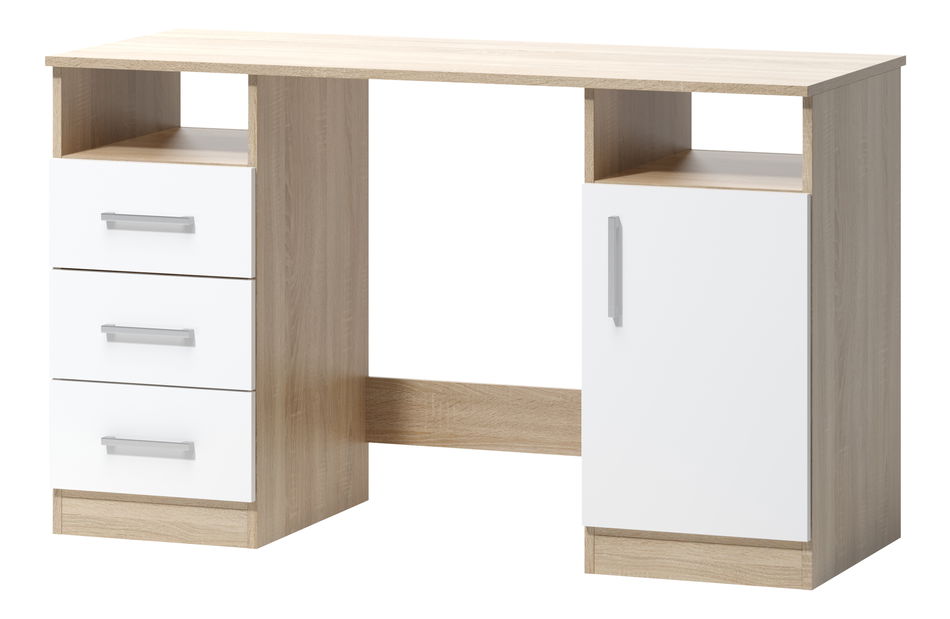 PC stolík Arte 16 (dub sonoma + biela)