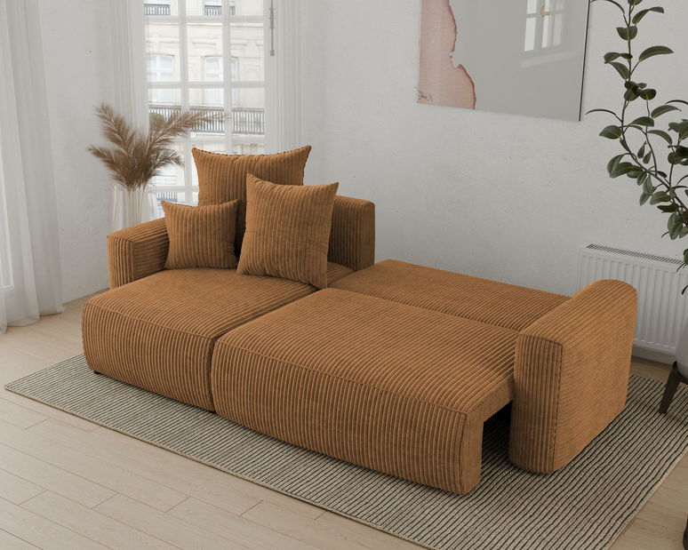 Sarokkanapé Denia (B) (mustár)