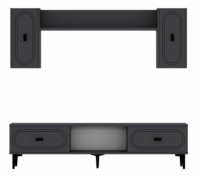 Obývacia stena Wendy (antracit)