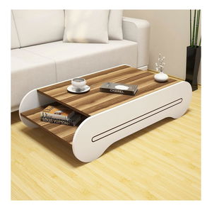 Stolić za kavu Clement (orah + bijela)