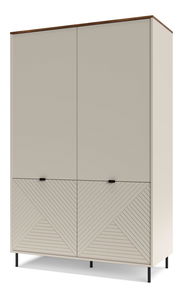 Ruhásszekrény Eliminados (kasmír + tölgy castello) 