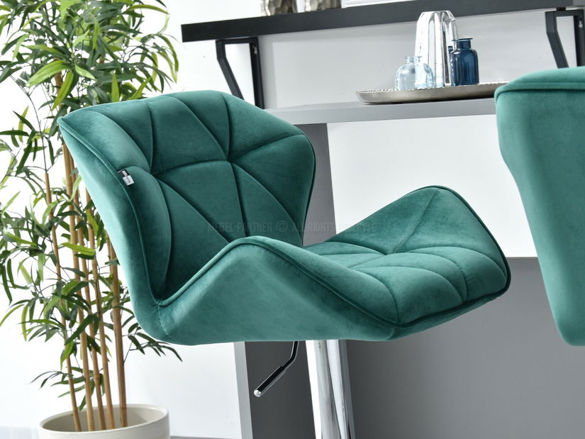 Scaun Huhu (verde + negru)