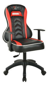 Fotoliu gaming Vamivo 2 (roșu + negru)