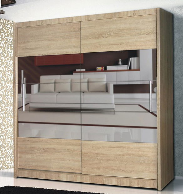 Šatníková skriňa Genewa 6 Casa-046