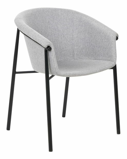 Set 2 ks jedálenských stoličiek Anja (sivá)