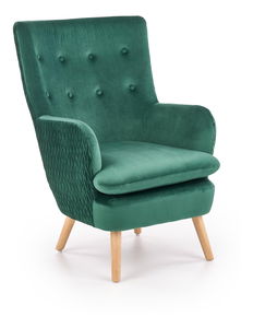 Kreslo Radcliffe (tmavozelená)
