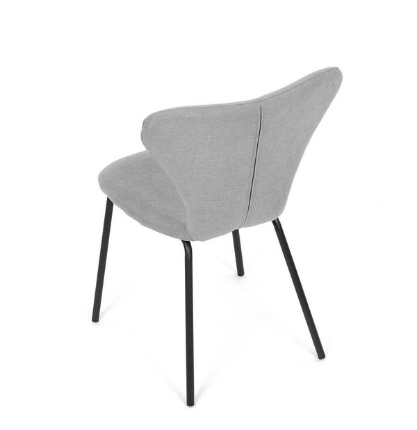 Scaun sufragerie Calderon (argintiu)