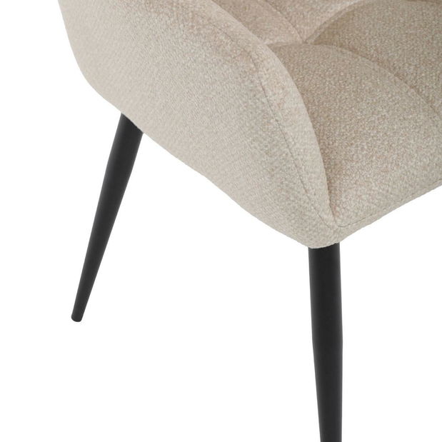 Jedálenská stolička Dedicada (krémová)