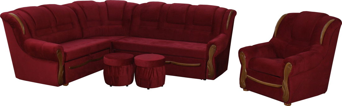 Sedacia súprava Baron Roh+K+2T (L)