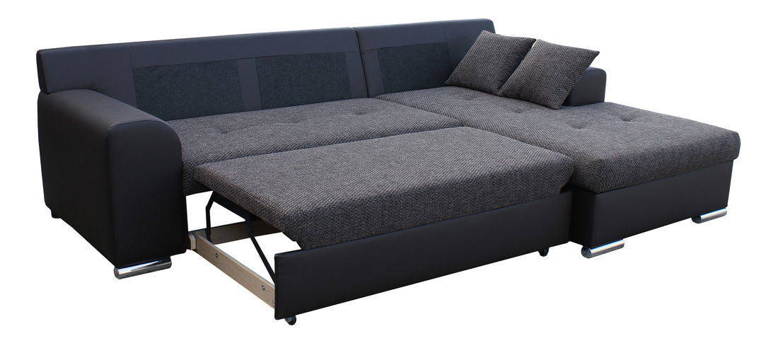 Rohová sedačka BRW Olimp L (hnedá) (P)