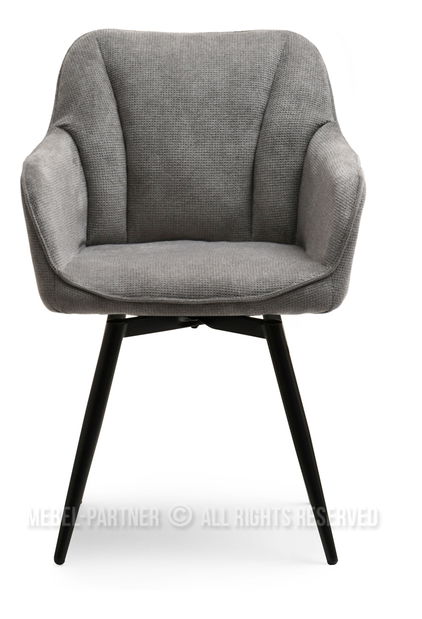 Stolica Bonita (grafit + krom)