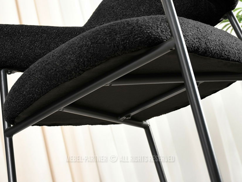 Scaun sufragerie Exigente (negru)