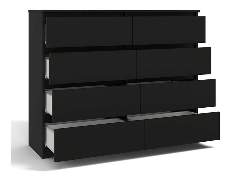 Komoda Musecalo 7 120 (čierna)