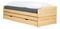 Ágy kihúzható pótággyal  Flapi (fenyő) 