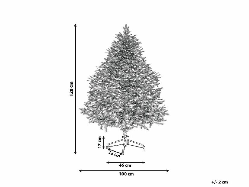 Božićno drvce 120 cm Fergus (plava)