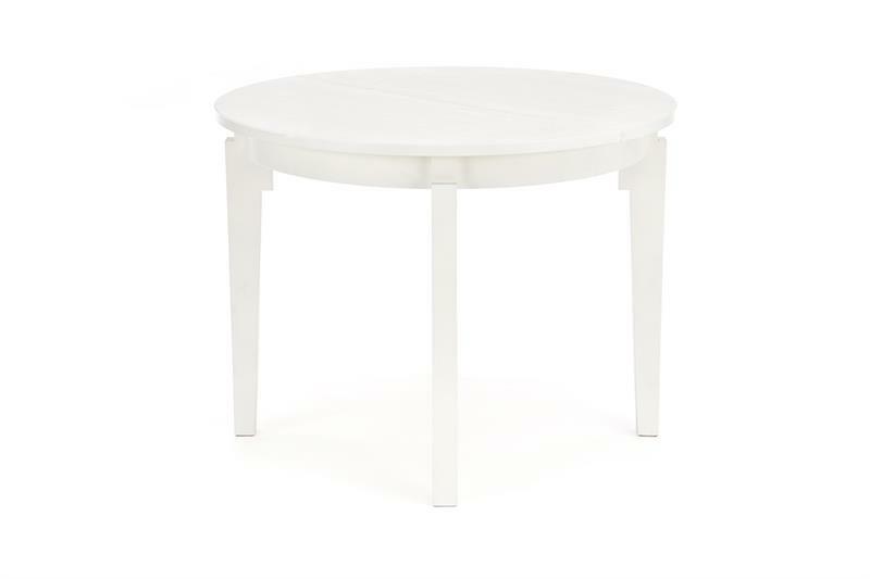 Széthúzható étkezőasztal 100-200 cm Saras (fehér) (6-8 fő részére)