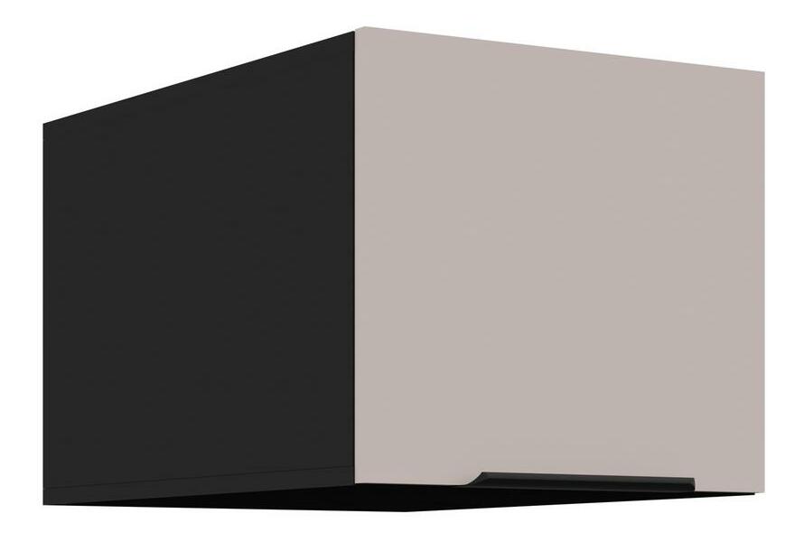 Dulap superior de bucătărie Aaron 40 NAGU-36 1F (negru mat + cashmir)