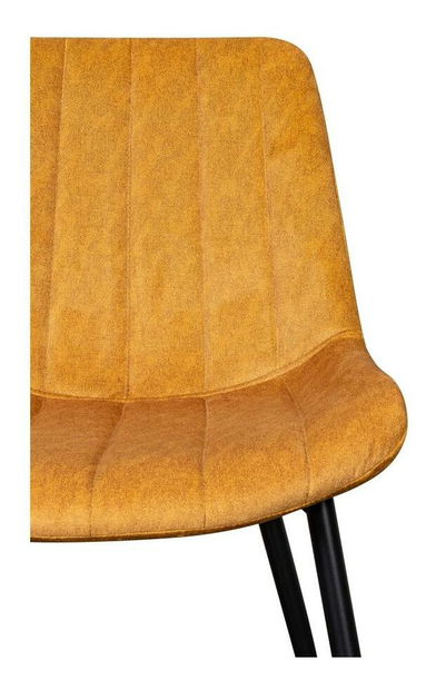 Jedálenská stolička Ruler (žltá + čierna)