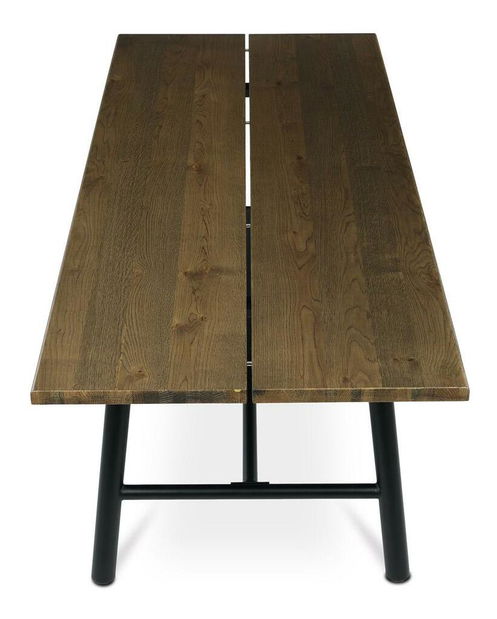 Masă sufragerie Halageno (nuc) (pentru 10 și mai multe persoane)