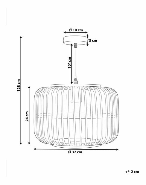 Lustră Macza (negru)